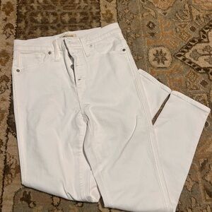 Madewell 10” High Rise Skinny Crop